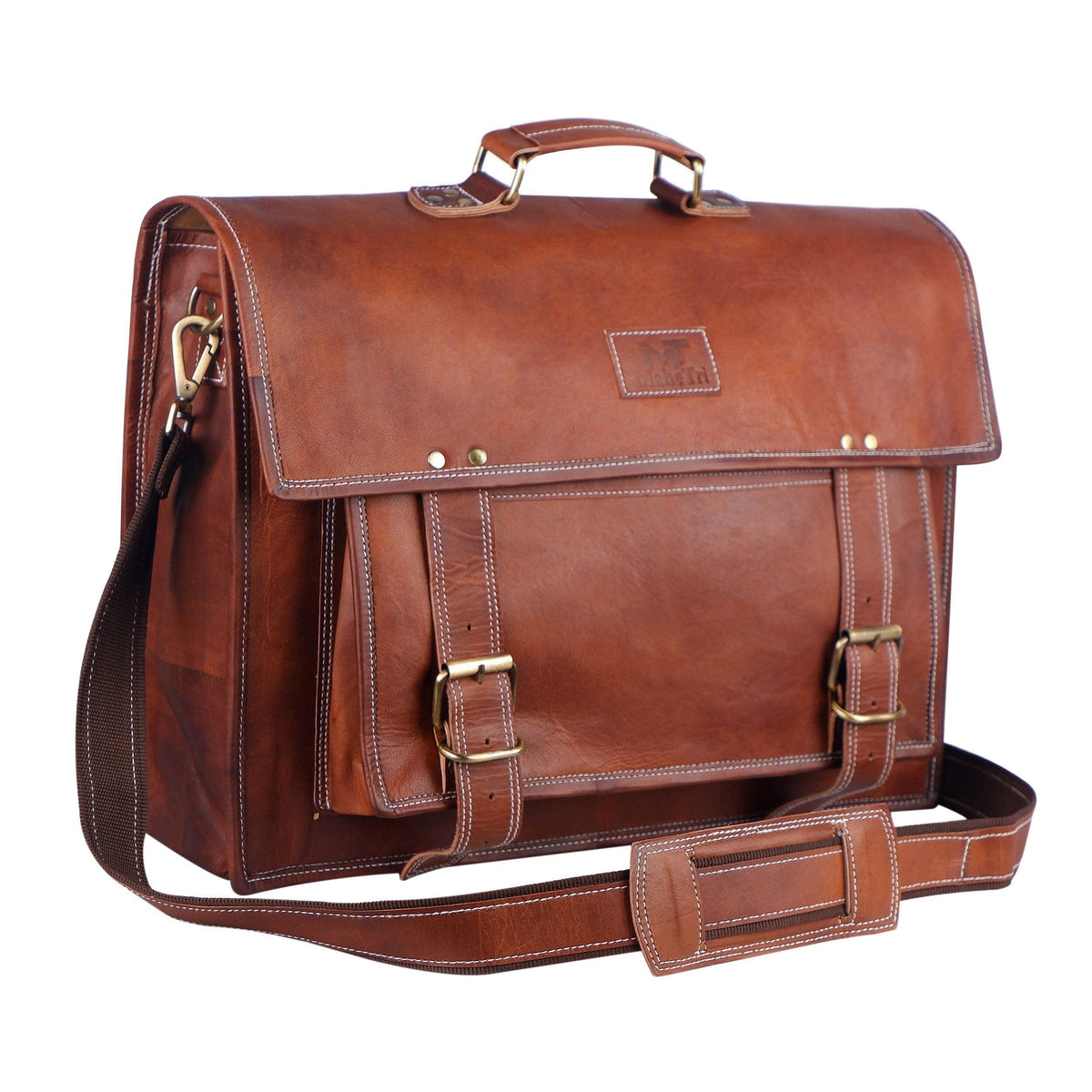 MaheTri Big Pocket by Classy Leather Bags