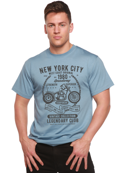 New York City men's bamboo graphic T-shirt – view 6