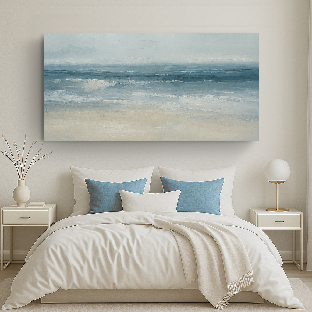 Waterscape Abstract Wall Art IX by Tailored Canvases