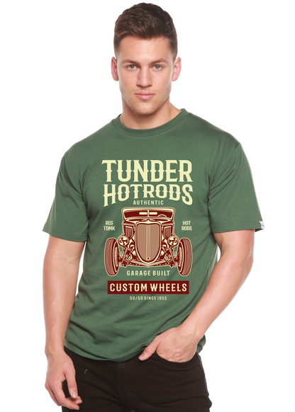 Thunder Hot men's bamboo graphic T-shirt – view 3