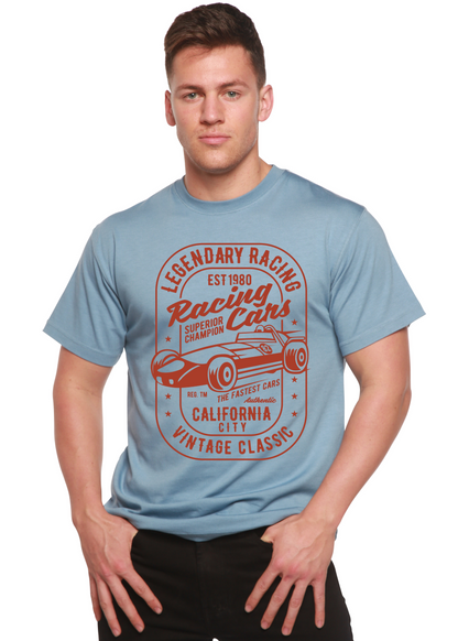 Legendary Racing Cars men's bamboo graphic T-shirt – view 3