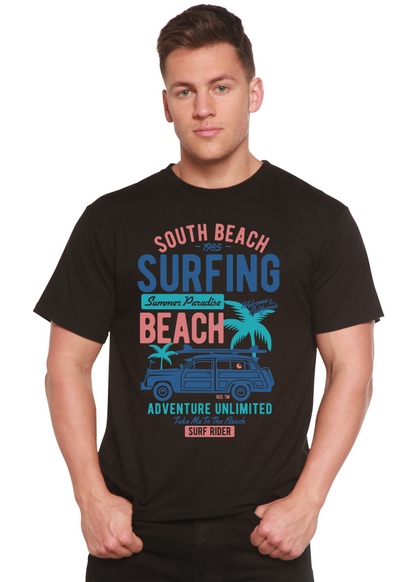 South Beach men's bamboo graphic T-shirt – view 3
