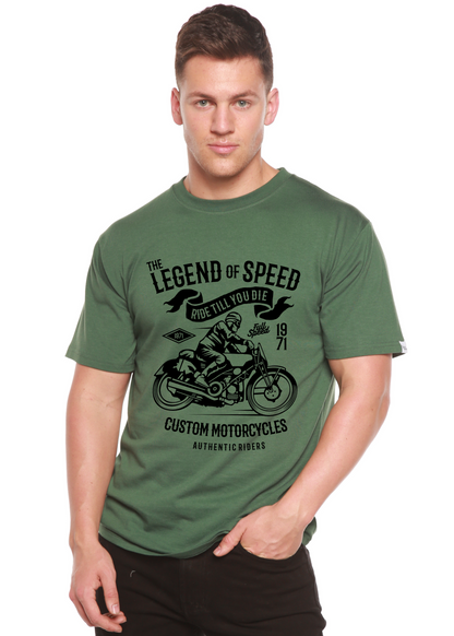 The Legend of Speed men's bamboo graphic T-shirt – view 5
