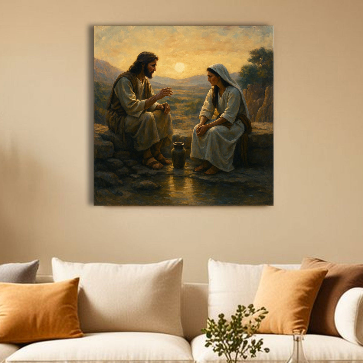 Mary Praying Faith Wall Art III by Tailored Canvases