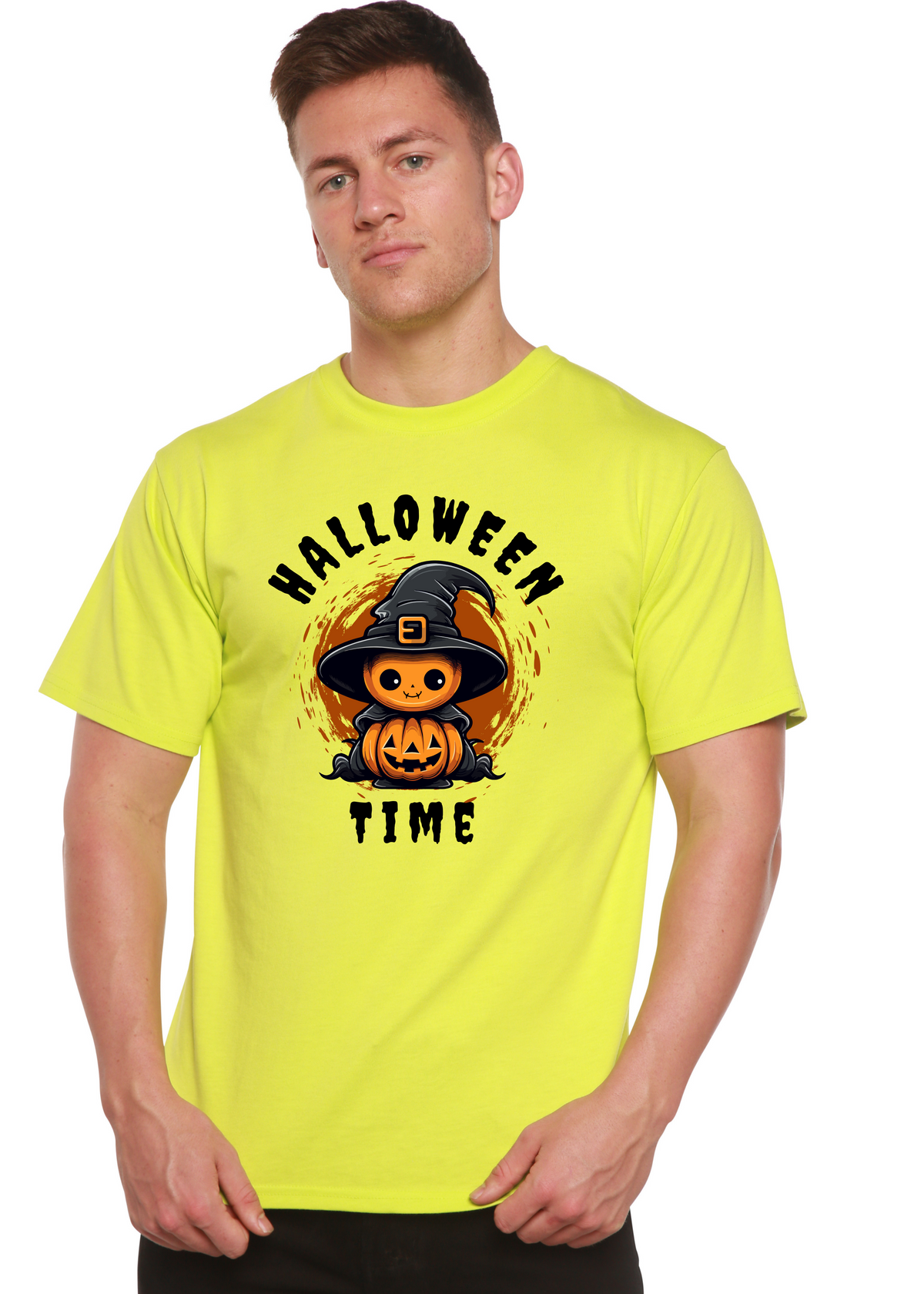 Halloween Time unisex bamboo graphic T-shirt – view 10