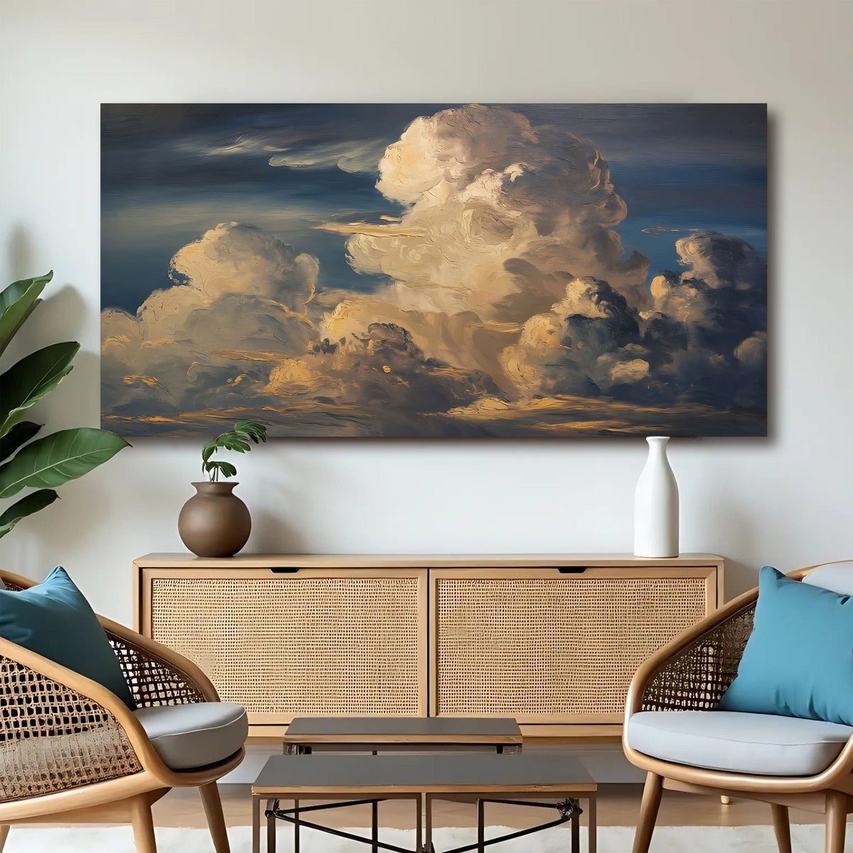 Cloud Wall Art by Tailored Canvases