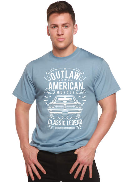 Outlaw American Muscle men's bamboo graphic T-shirt – view 5