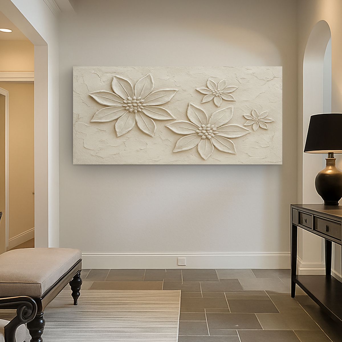 Floral Abstract Wall Art V by Tailored Canvases