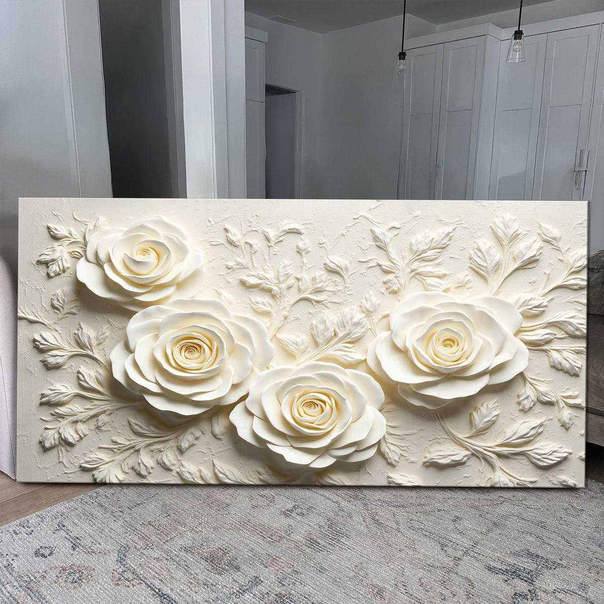 Floral Abstract Wall Art IV by Tailored Canvases