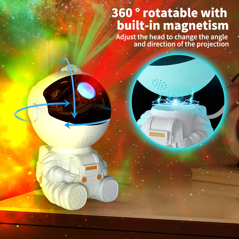 Astronaut Galaxy Projector, Star Projector Galaxy Light, Night Light for Kids, Nebula Ceiling LED Lamp, Room Decor, with Remote, Gifts for Birthdays by KARONDA RENE LEWIS