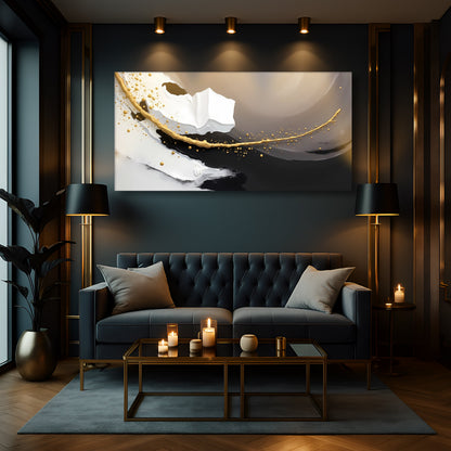 Wave Abstract Wall Art by Tailored Canvases