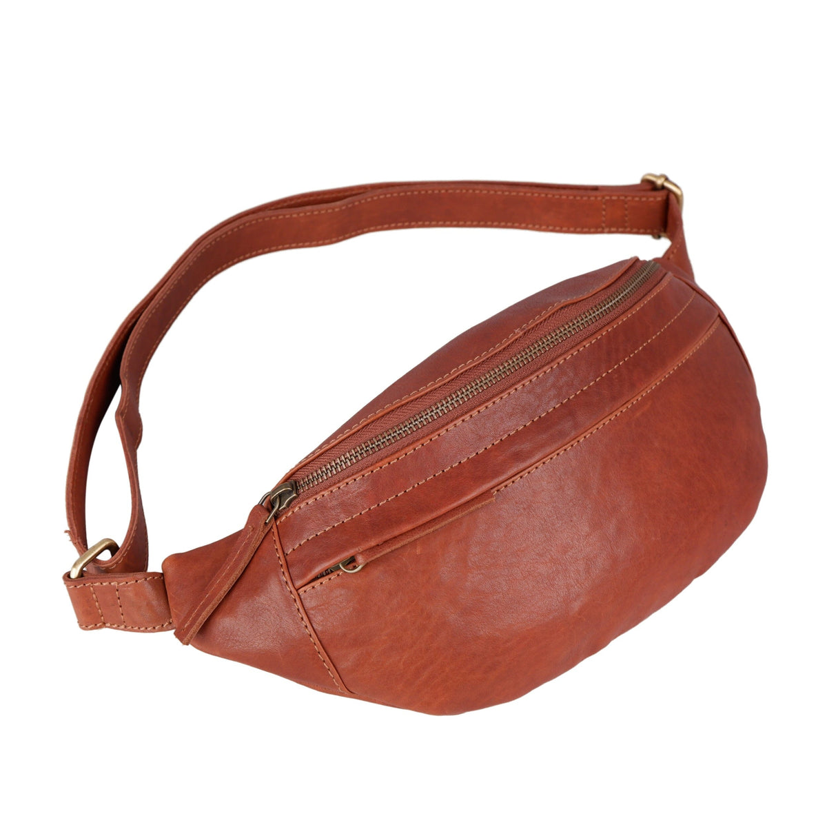 The Halsman Fanny Pack by Classy Leather Bags