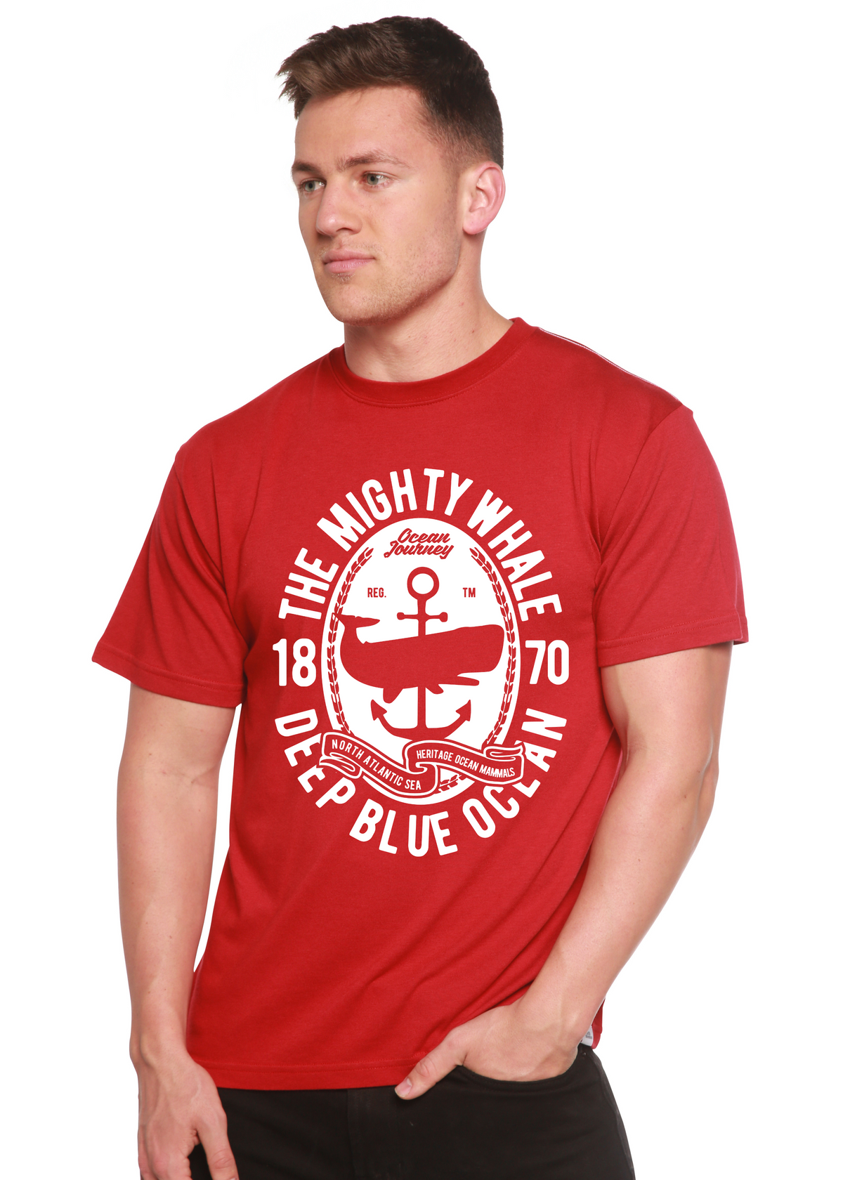 The Mighty men's bamboo graphic T-shirt – view 3