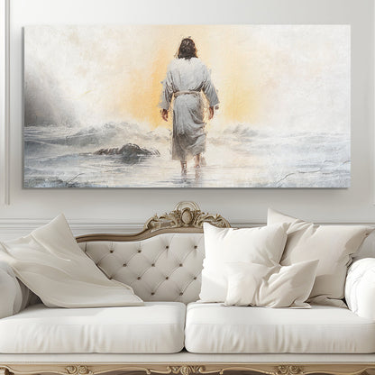 Peace Be Still Faith Wall Art by Tailored Canvases