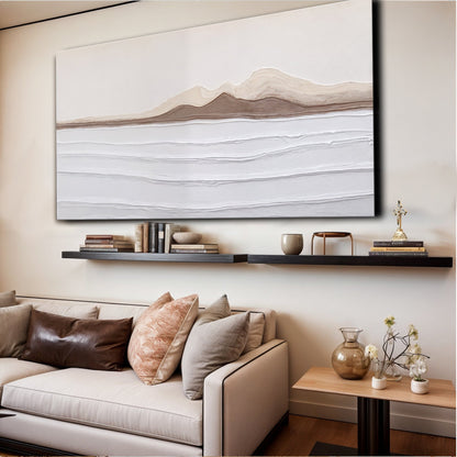 Earth Tone Abstract Wall Art by Tailored Canvases