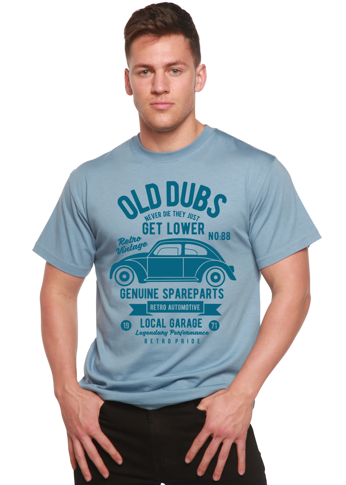 Old Dubs men's bamboo graphic T-shirt – view 6