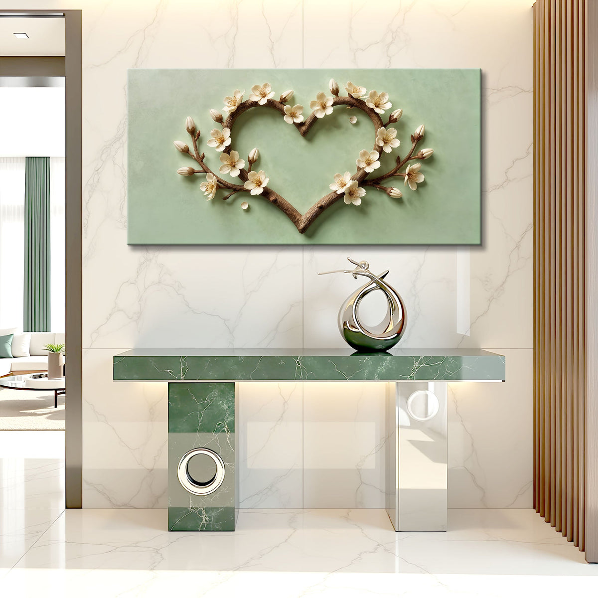 Harmony in Bloom Wall Art by Tailored Canvases
