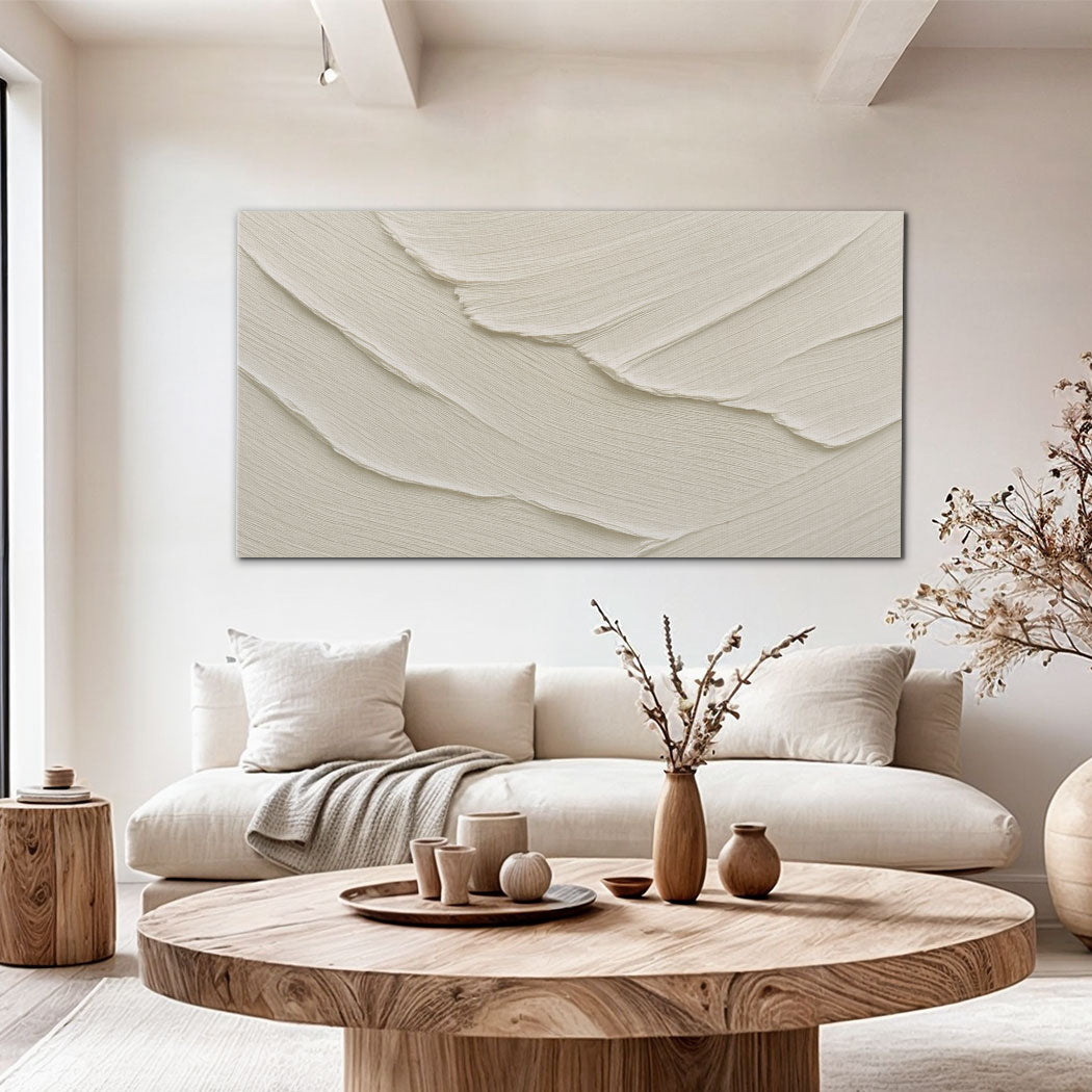Abstract Minimalist Wave Wall Art II by Tailored Canvases