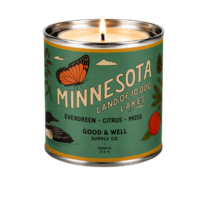 Minnesota State Candle by Good & Well Supply Co.