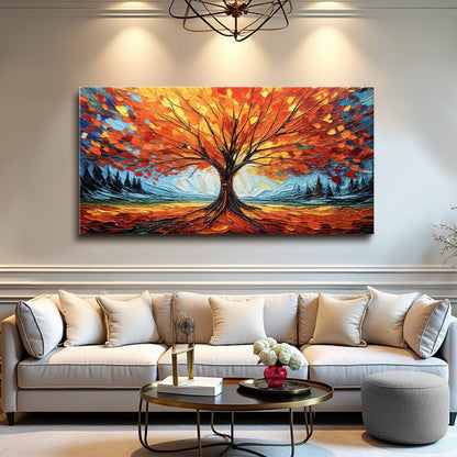Autumn Fire Wall Art by Tailored Canvases