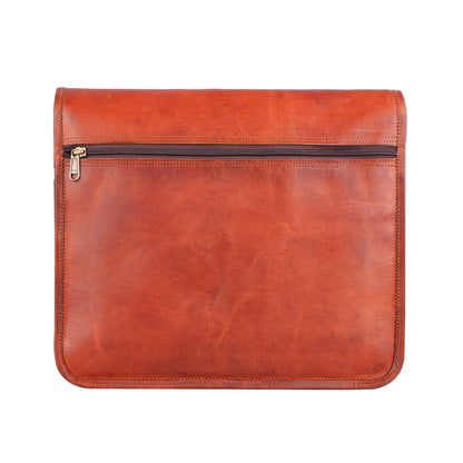 The Mascot Leather Messenger by Classy Leather Bags