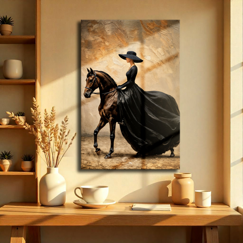 Elegant Equestrian Wall Art by Tailored Canvases