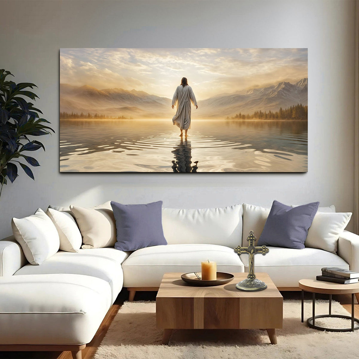 Reflections Faith Wall Art III by Tailored Canvases