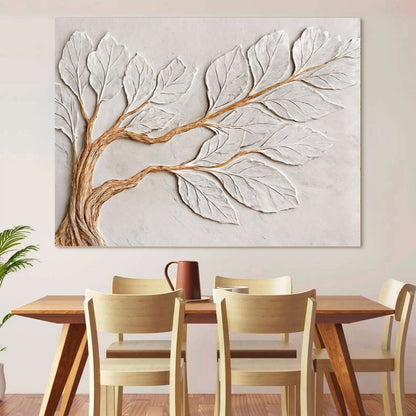 Calm In Ivory Clay Wall Art by Tailored Canvases