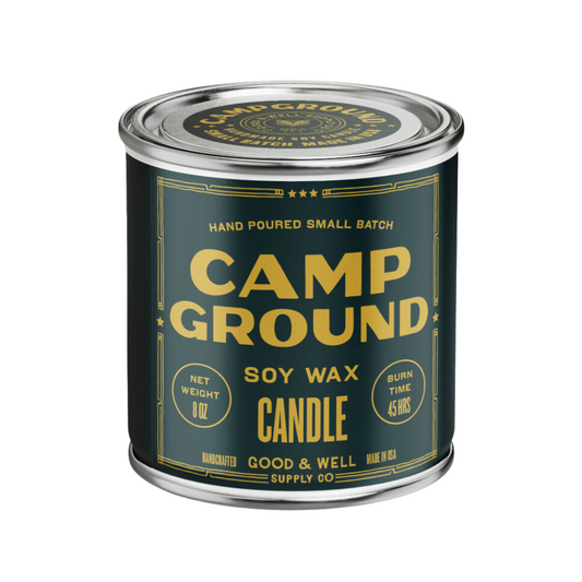 Camp Ground Soy Candle by Good & Well Supply Co.