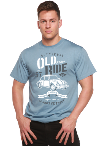 Old School Ride men's bamboo graphic T-shirt – view 6