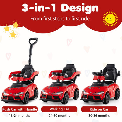 Toyota licensed 3-in-1 toddler push car by GBruno Store, view 16