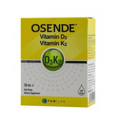 Osende Vitamin D3 K2 Drops: Enhanced Bone Health, Immune Support - Liquid Vitamin D Supplement for Optimal Absorption by Beauty Care Bag
