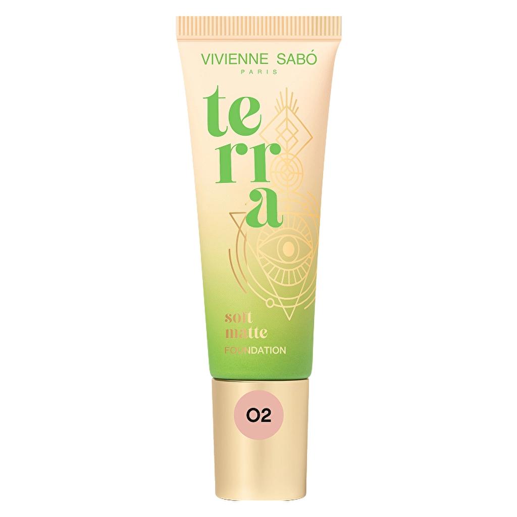 Vivienne Sabo Terra Matte Foundation 02 Beige 25ml by Beauty Care Bag