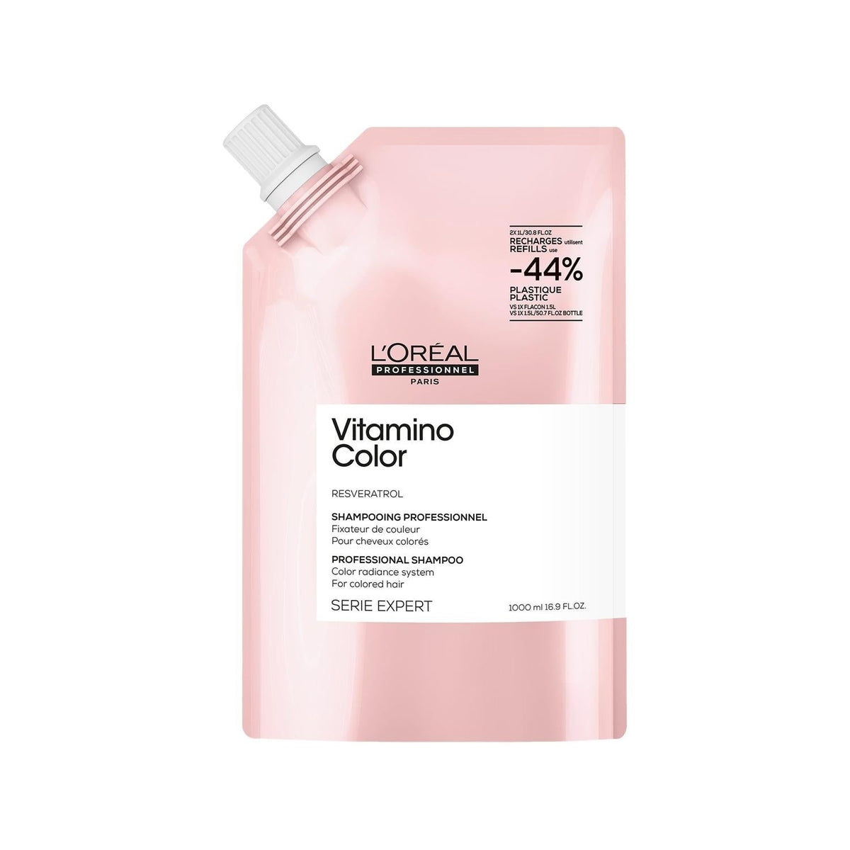 L'Oreal Professionnel Vitamino Color Shampoo Refill 1000ml by Beauty Care Bag
