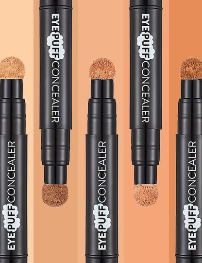 Flormar Eye Puff Semi-Matte Concealer with Sponge Applicator 3.3ml by Beauty Care Bag