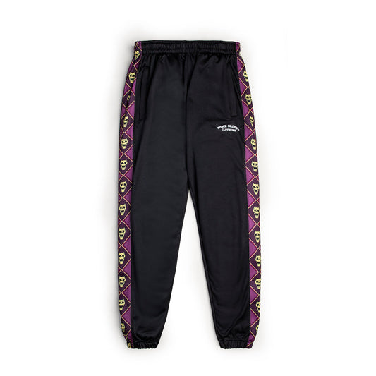 Killer Queen performance joggers with sublimated side stripe