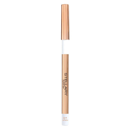 Stellary Eyeliner Pencil 01 White Smooth Wear by Beauty Care Bag