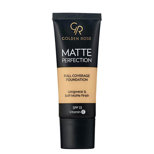 Golden Rose Matte Perfection foundation, shade Warm 4