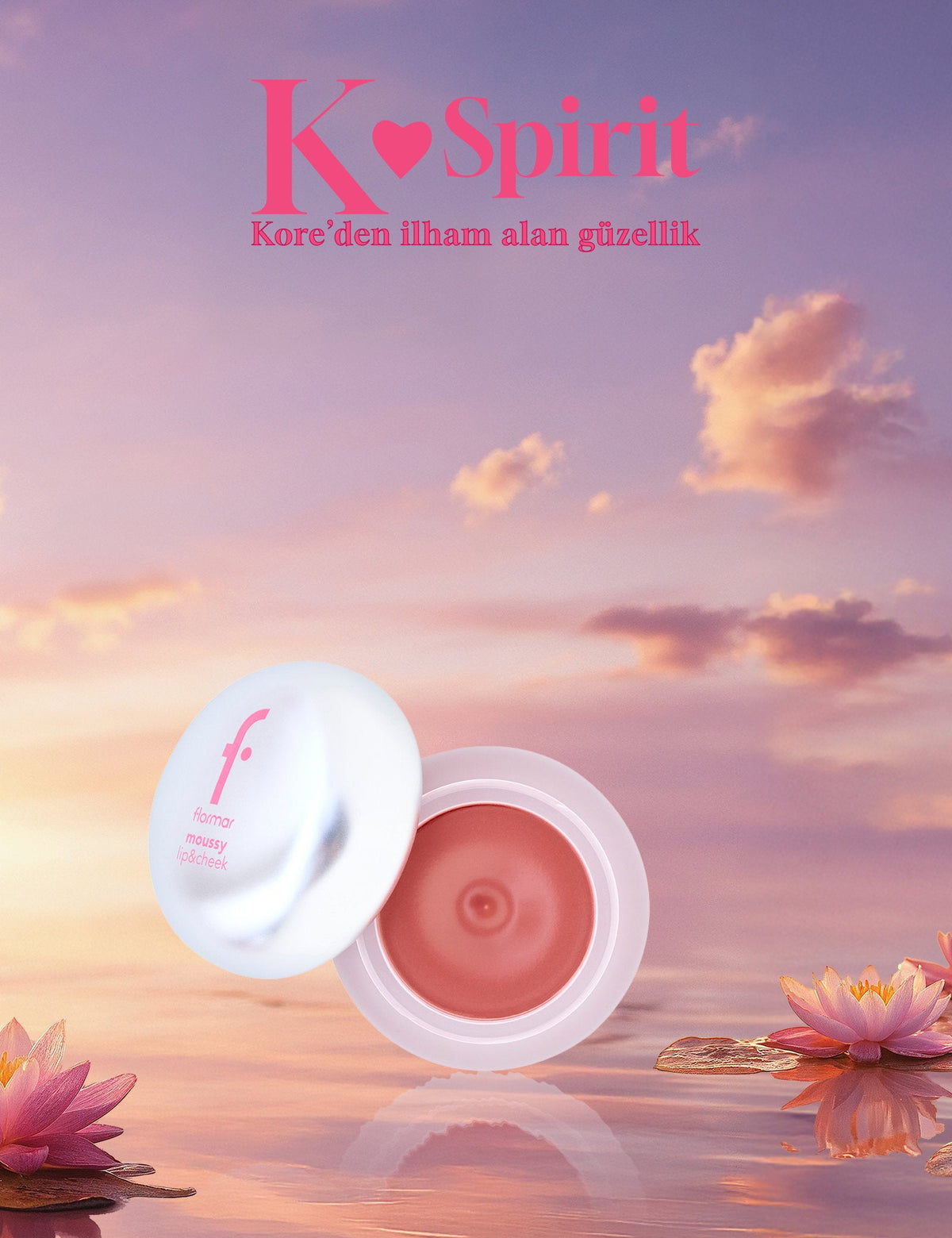 Flormar K-Spirit Moussy Lip & Cheek Tint 5ml by Beauty Care Bag