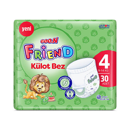 Goon Friend Hypoallergenic Baby Diapers - 30 Count, Ultra-Thin & Comfortable Fit for Sensitive Skin by Beauty Care Bag