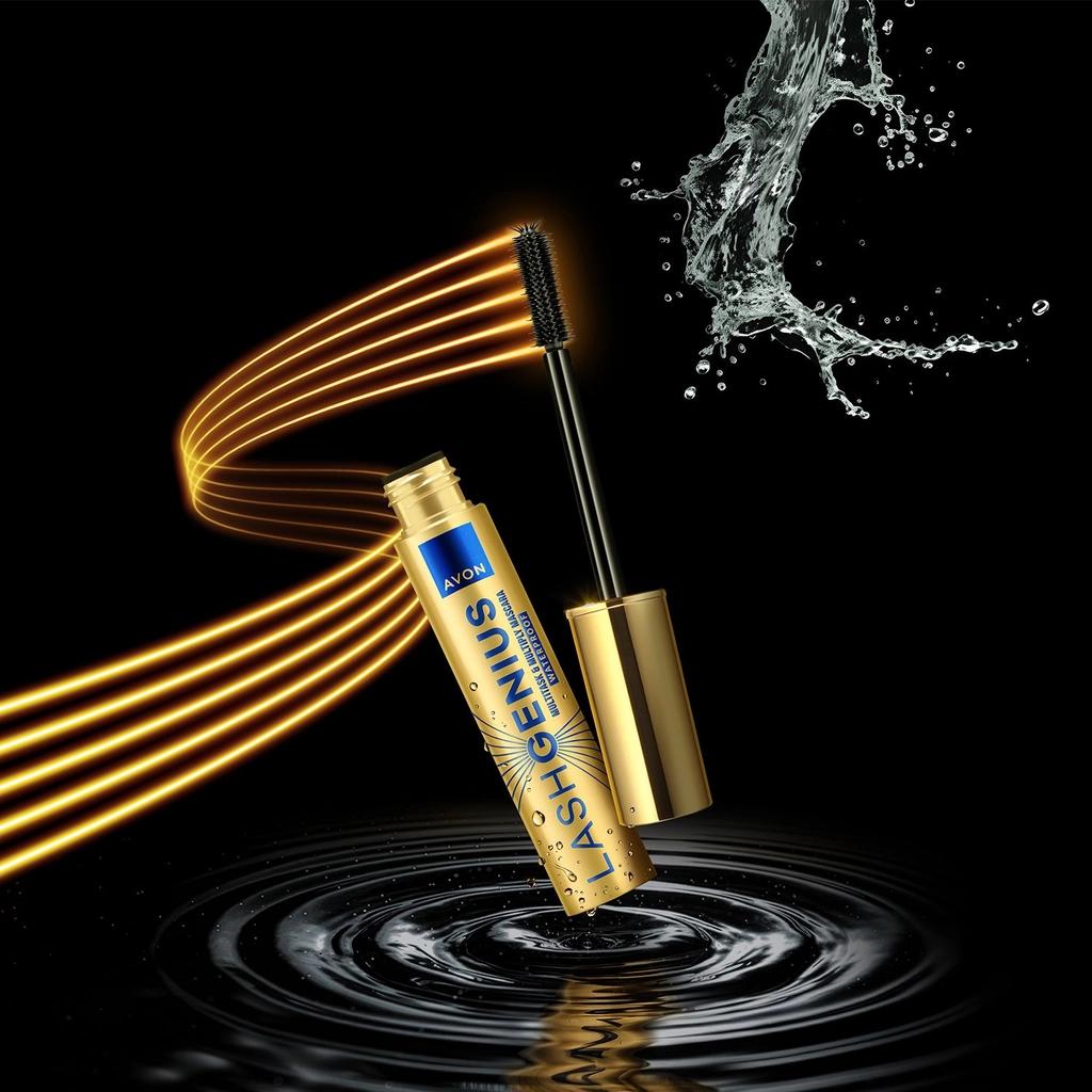 Avon Lash Genius Waterproof Mascara in Blackest Black by Beauty Care Bag