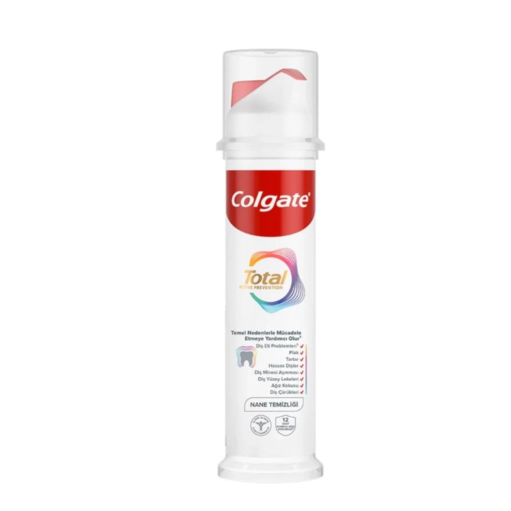 Colgate Total Clean Mint Pump Toothpaste 100 ml by Beauty Care Bag
