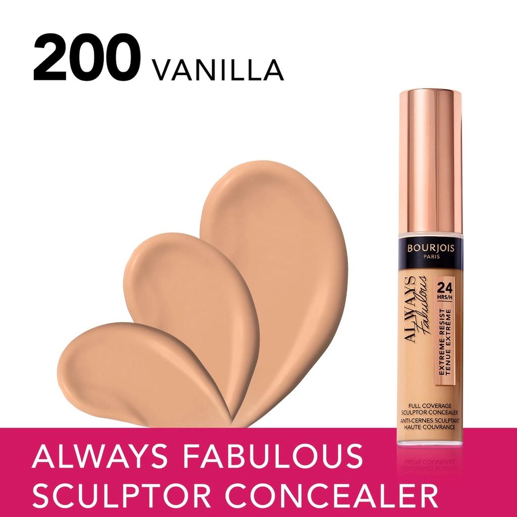 Bourjois Always Fabulous Sculptor Concealer 200 Vanilla 11ml by Beauty Care Bag