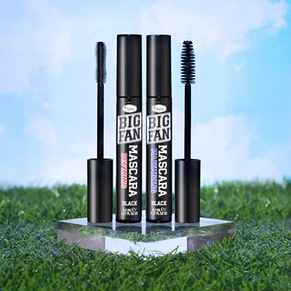 theBalm Big Fan Defining Mascara: Xtra-Lush Brush for Volumizing & Long-Lasting Eyelash Enhancement Ð Achieve Dramatic, Thick Lashes All Day. by Beauty Care Bag