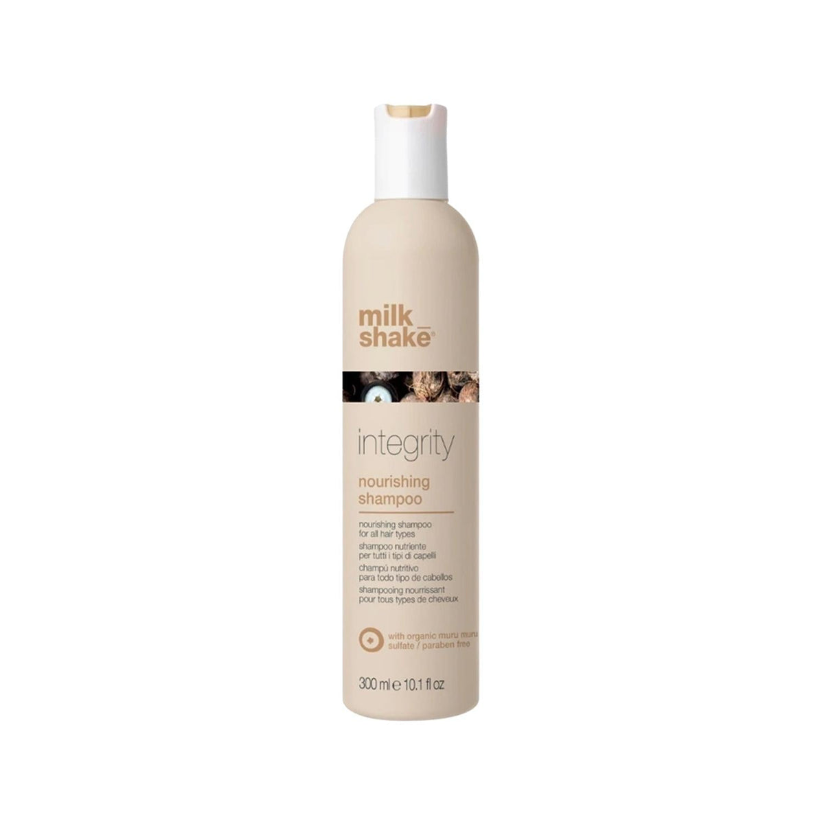 milk_shake Integrity Sulfate-Free Nourishing Shampoo for All Hair Types - 300ml Gentle Cleansing by Beauty Care Bag