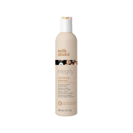 milk_shake Integrity Sulfate-Free Nourishing Shampoo for All Hair Types - 300ml Gentle Cleansing by Beauty Care Bag