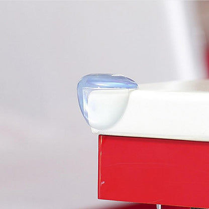 Miny Baby Corner Protector - Soft Silicone, Transparent, 8-Pack for Child Safety by Beauty Care Bag