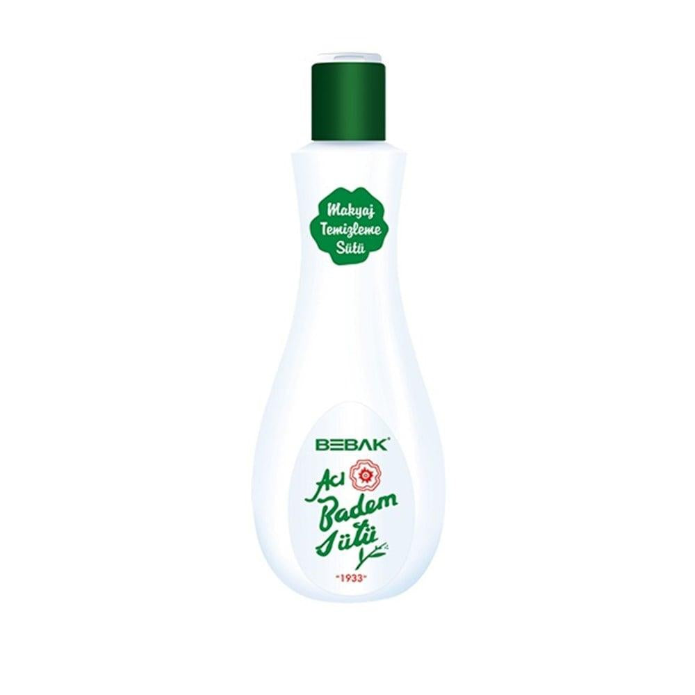 Bebak Makeup Remover Milk - Gentle, Natural Bitter Almond Extract for All Skin Types by Beauty Care Bag