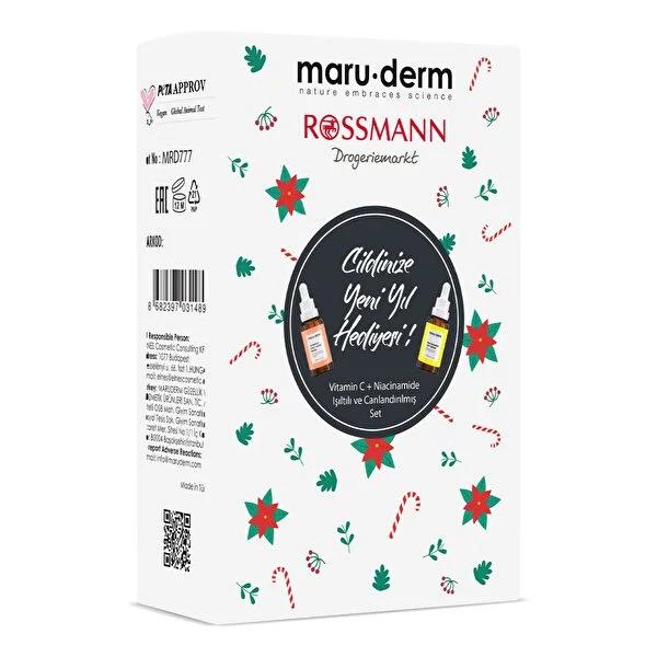 Maruderm vitamin C and niacinamide serum set