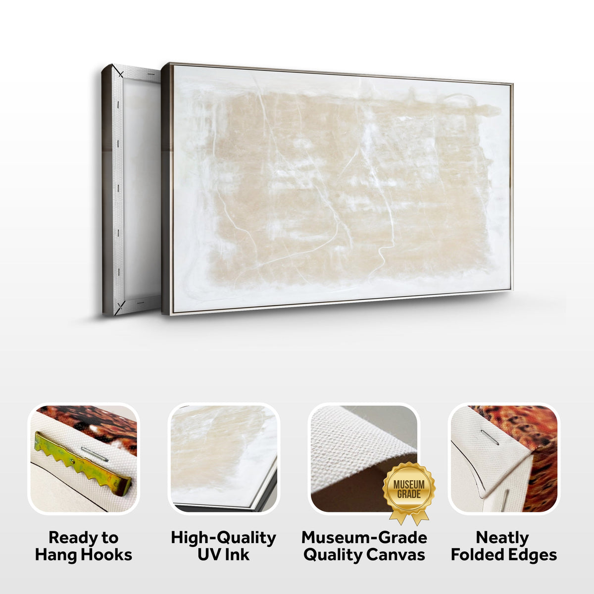 Modern Linear Abstract Wall Art by Tailored Canvases